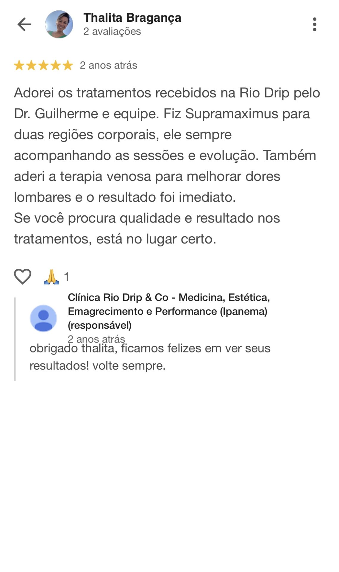 Avaliação RioDrip